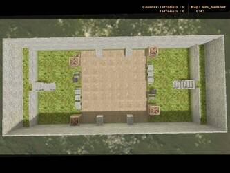 Карта «aim_badshot» для CS 1.6