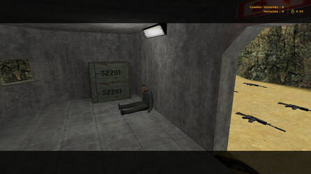 Карта «aim_bunker2» для CS 1.6