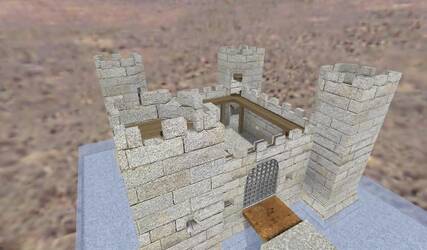 Карта «aim_castles» для CS 1.6