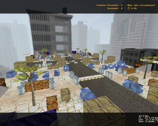 Карта «aim_crazyjumpx4» для CS 1.6