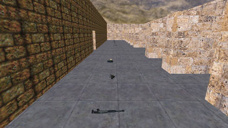 Карта «aim_damwin» для CS 1.6