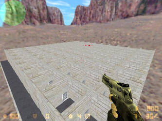 Карта «aim_deagle_doors» для CS 1.6