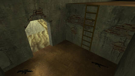 Карта «aim_desertfort» для CS 1.6