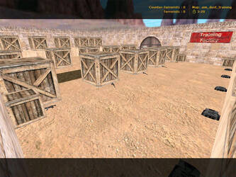 Карта «aim_dust_training» для CS 1.6