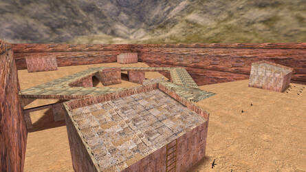 Карта «aim_dustspawn» для CS 1.6