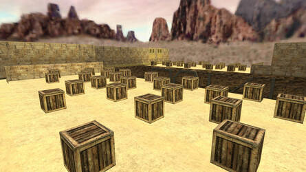 Карта «aim_dusty_r2k» для CS 1.6