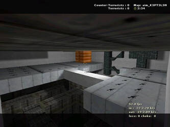 Карта «aim_k3pt3l3n» для CS 1.6