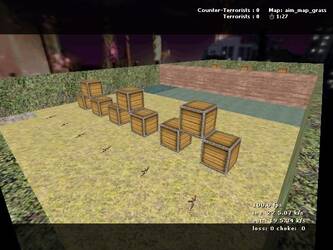Карта «aim_map_grass» для CS 1.6