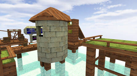 Карта «aim_mapcreative» для CS 1.6