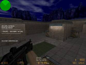 Карта «aim_mp5_training» для CS 1.6