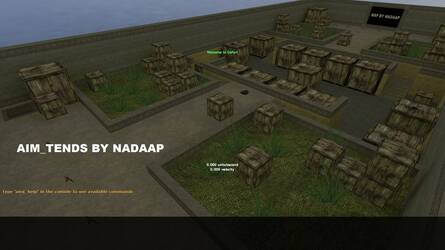 Карта «aim_tends» для CS 1.6