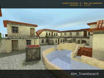 Карта «aim_townbeach» для CS 1.6