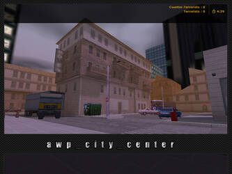 Карта «awp_city_center» для CS 1.6