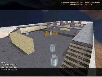 Карта «awp_korzo» для CS 1.6