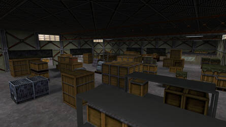 Карта «crate_warehouse» для CS 1.6