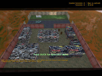 Карта «cs_cartrash» для CS 1.6