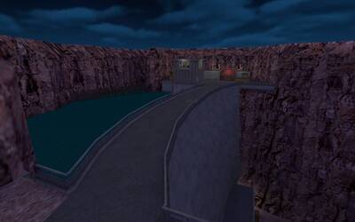 Карта «cs_dam» для CS 1.6