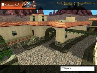 Карта «cs_italy_vinyard» для CS 1.6