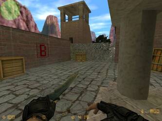 Карта «de_1337village» для CS 1.6