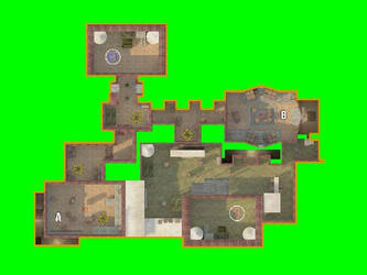 Карта «de_arrival_nf» для CS 1.6