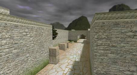 Карта «de_aztec_evening» для CS 1.6