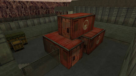 Карта «de_ctfotress2» для CS 1.6