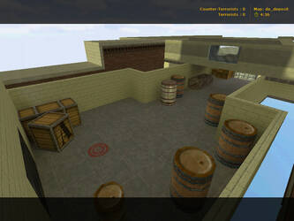 Карта «de_deposit» для CS 1.6