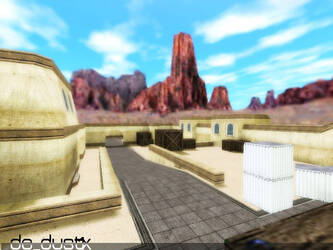 Карта «de_dust1x» для CS 1.6