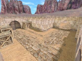 Карта «de_dust_a» для CS 1.6