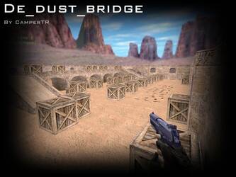 Карта «de_dust_bridge» для CS 1.6