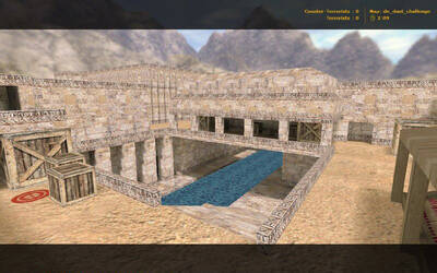 Карта «de_dust_challenge» для CS 1.6