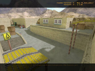 Карта «de_dust_mini_f» для CS 1.6