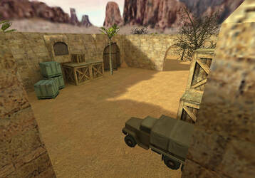 Карта «de_dust_topshot» для CS 1.6
