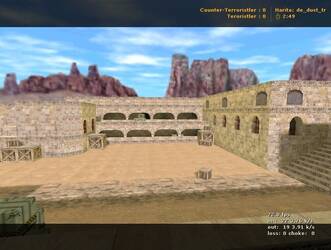 Карта «de_dust_tr» для CS 1.6