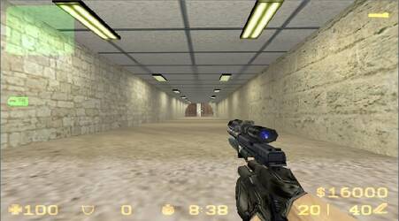 Карта «de_duste» для CS 1.6