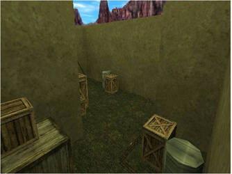 Карта «de_explore» для CS 1.6