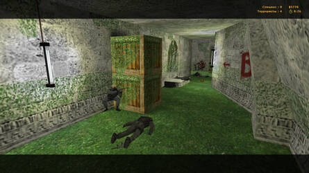 Карта «de_green» для CS 1.6