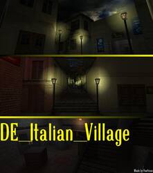 Карта «de_italian_village» для CS 1.6