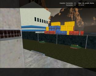 Карта «de_ocean_docks» для CS 1.6