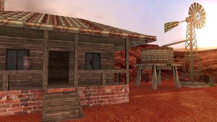 Карта «de_outback» для CS 1.6