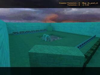 Карта «de_pool_v1» для CS 1.6