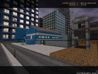 Карта «de_school_atack» для CS 1.6