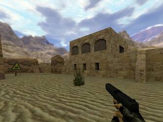 Карта «de_sert» для CS 1.6