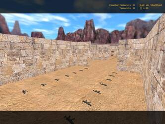 Карта «de_shortdust» для CS 1.6