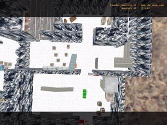 Карта «de_snow_rain» для CS 1.6