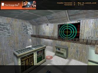 Карта «de_summit_snow» для CS 1.6