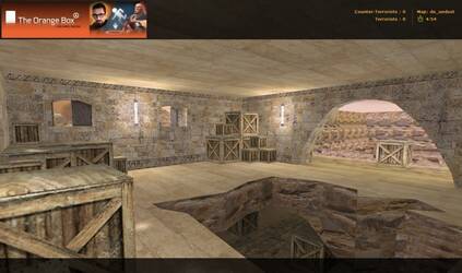 Карта «de_undust» для CS 1.6