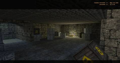 Карта «de_wadi» для CS 1.6