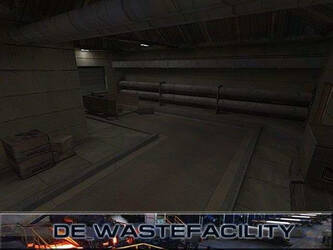 Карта «de_wastefacility» для CS 1.6