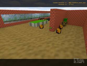 Карта «deathrun_mario_mad» для CS 1.6